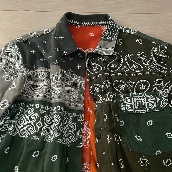 KAPITAL GAUZE BANDANA PATCHWORK 1ST JACKET - Picture 4 of 5